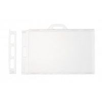 Porte-badge verrouillable ou à fermeture définitive-Lot de 100-Sogedex