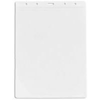 Porte-badge A5 hermétique transparent souple - Paquet de 100 - Sogedex
