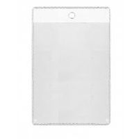 Porte-badge pour badge 90 x 120 mm - Vertical - Paquet de 100 -Sogedex