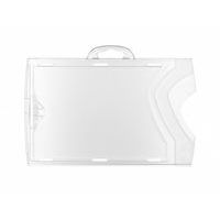 Porte-badge transparent - Paquet de 100 - Sogedex