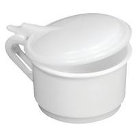 Lot de 4 crachoirs en polypropylène Plastorex