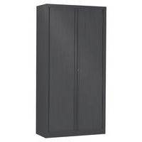 Armoire métal haute à rideaux