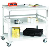 Établi mobile - 2 tablettes