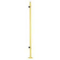 Poteau pour cloison de protection de machine