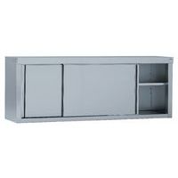 Meuble étagère mural inox largeur 100 cm