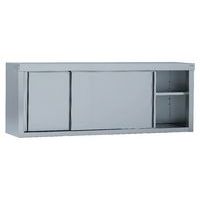 Meuble étagère mural inox largeur 120 cm