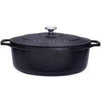 Cocotte en fonte ovale 31 cm Noire Sublime Chasseur