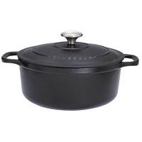 Cocotte en fonte ronde 20 cm Noire Sublime Chasseur