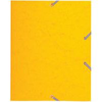 Chemise à élastique 3 rabats carte format scolaire 17x22cm