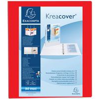 Classeur pp personnalisable kreacover 4 anneaux 25mm A4 maxi