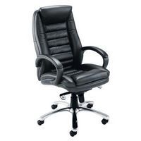 Fauteuil de direction en cuir - Dossier haut - Don