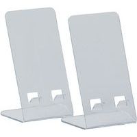 Support téléphone acrylique crystal - Lot de 2 - Manutan