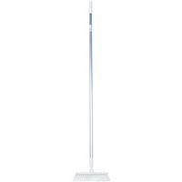 Brosse alimentaire rectangulaire petit manche blanche - Poils souple