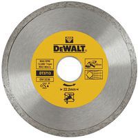 Disque a jante continue Ø125x22,2mm pour beton brique pierre - Dewalt