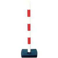 Poteau à chaîne sur socle PVC