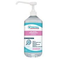 Gel hydroalcoolique mains Wyritol - Flacon pompe 0,5 L