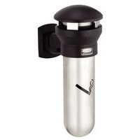 Cendrier mural Infinity Noir acier 700 mégots -Rubbermaid
