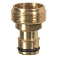 Adaptateur laiton fileté 3/4 sur carte - Mâle