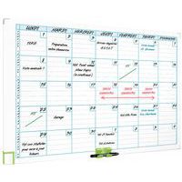 Planning annuel - Fiche en T (Tableau mural NOBO)