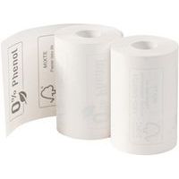 Exacompta - 20 Bobines Pour Tickets De Carte Bancaire - 57 Mm X 40 Mm - Papier Thermique Sans Bisphenol A - Fabriqué En France