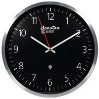 Horloge analogique murale radio-pilotée Ø 40 cm - Manutan Expert