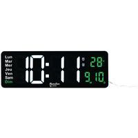 Horloge murale LED rectangulaire - Manutan Expert