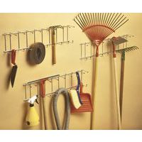 Terry Râtelier Porte-Outils Double Modulaire - Organisation Idéale Garage & Jardin, 73x37,5x77,5 Cm