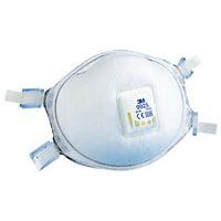 Demi-masque respiratoire spécial soudage coque à usage unique 3M - FFP2