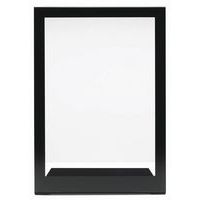 Présentoir A4 avec cadre noir