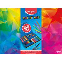 Kit de coloriage color'peps 150 pièces : feutres, crayons, etc - Maped thumbnail image