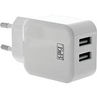 Chargeur secteur 2 USB 12W - TNB