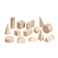 Set de solides géométriques en bois 14 pièces - Wissner thumbnail image