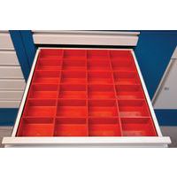 Kit de compartimentage pour tiroir - Plastique - 12 bacs