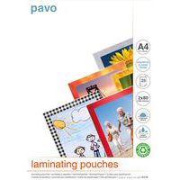 Boîte 25 pochettes de plastification A4 cadres couleurs - Pavo thumbnail image