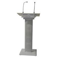 Pupitre Conférence -  BST PRO AMC73- 60 W 2 Micro HF Blanc