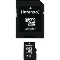 Carte MicroSDHC Class 10 - 16Go INTENSO