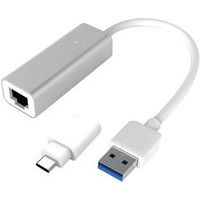 Adaptateur USB 3.1 métal Gigabit et convertisseur USB type-C