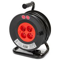 Enrouleur bricolage, 4 prises, H05VV-F3G1.5MM2 - Velamp