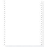 Feuilles listing autocop. blanc 240x11 2plis bande détachable