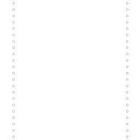 Feuilles listing blanc 240x11 1pli bandes détachables 80g