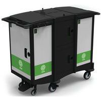 Chariot de collecte avec double carenage Black Is Green_ICA