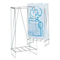 Support pour sacs-poubelle - Carré fixe - 110 L