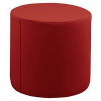 Pouf Camomillia rond simili cuir hauteur 55 cm - SPOUF