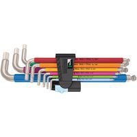 Jeu clés mâles - 3950/9 Hex-Plus Multicolour Imperial 1 - Wera