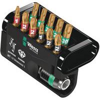 WERA Bit-Check Hex-Plus 1 - Kit De 7 Embouts Six Pans Femelle, Qualité Pro