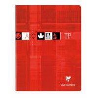 Cahier TP A4 80 pages seyes 90g dessin 125g - Clairefontaine thumbnail image