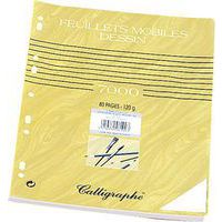Etui 40 feuillets recharge classeurs 80 pages A4 120g - Clairefontaine thumbnail image