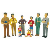 Figurines de la famille asiatique - Lot de 8 - Miniland thumbnail image