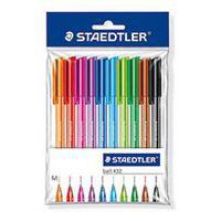 Pochette 10 stylos bille pointe moyenne - Staedtler thumbnail image