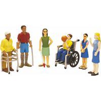 Figurines des handicaps - Lot de 6 - Miniland thumbnail image